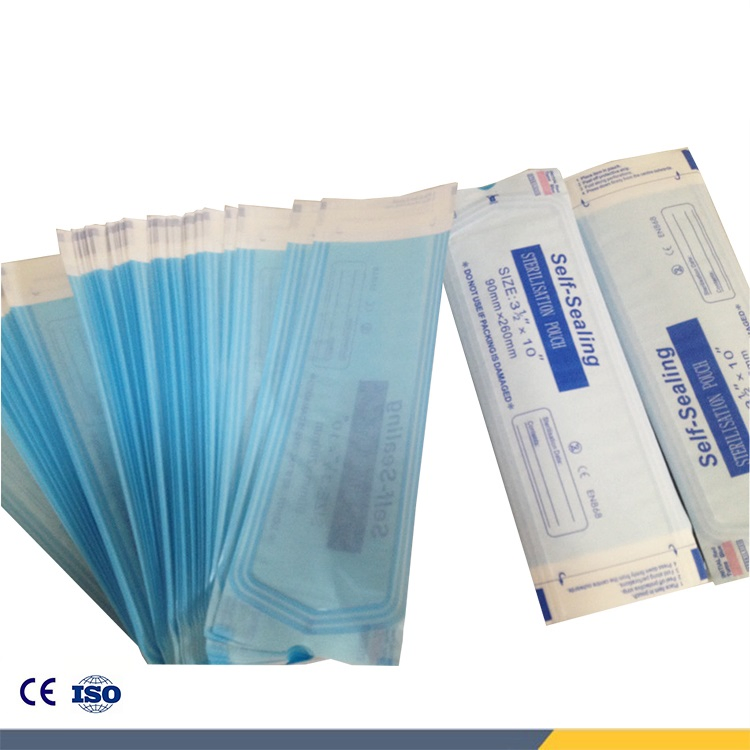 Pacotes Envelopes para Esterilização de Instrumentos 50 X 100 mm, Auto