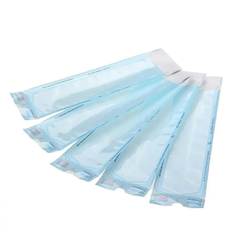 Saco de Esterilização Filme Transparente Papel de Grau Médico Saco Descartável para Autoclave para Laboratório e Clínica