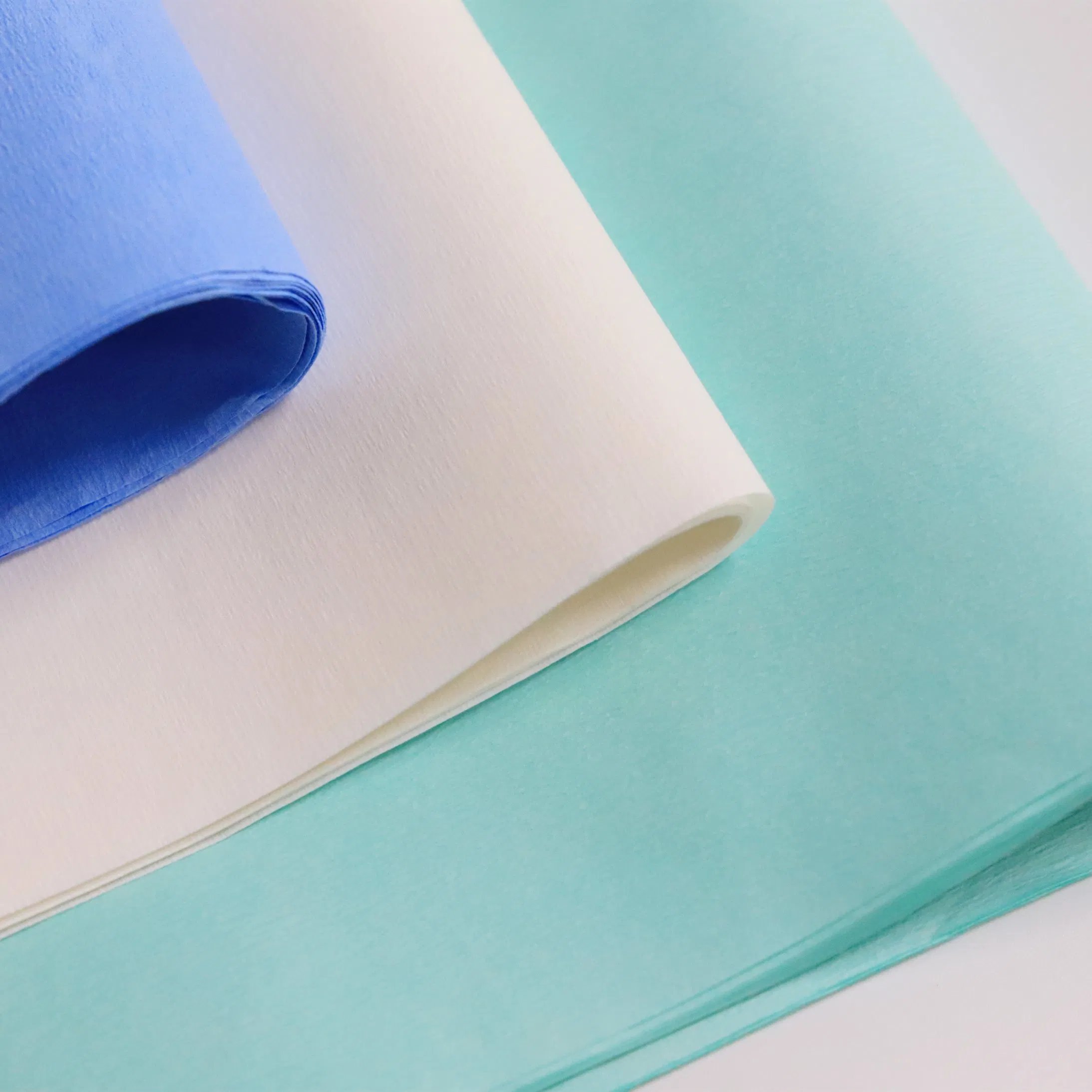 Material de Embalagem Médica Papel de Envoltório Crepe para Esterilização Médica