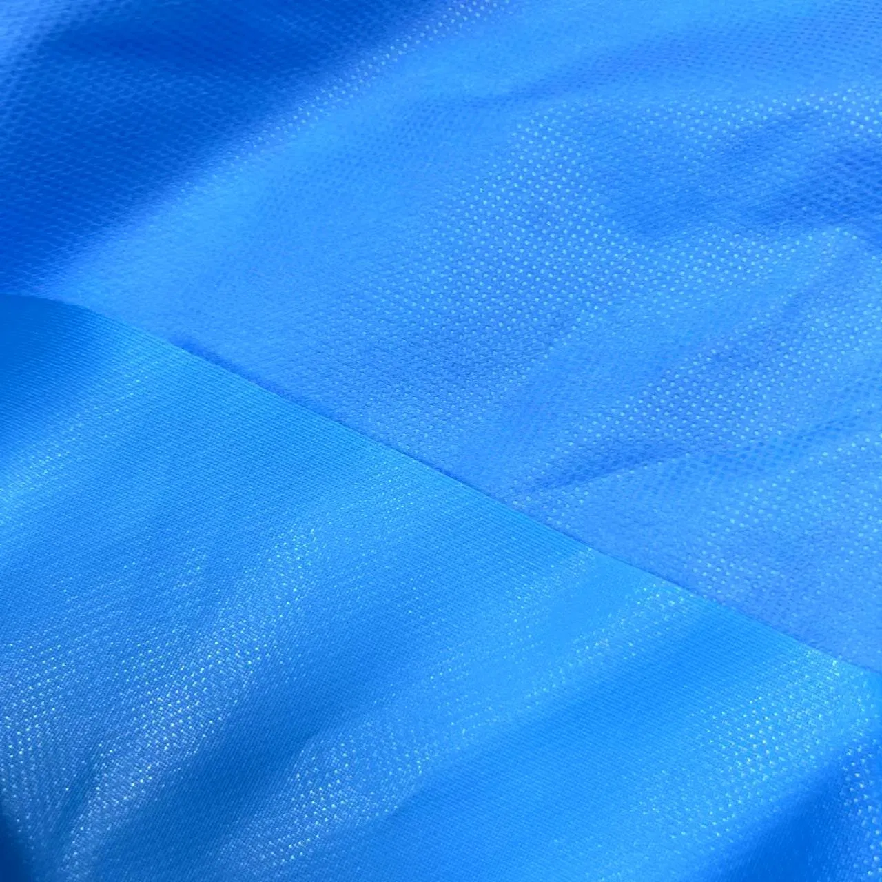 Filme PE laminado não tecido SMS de alta elongação para drapeado