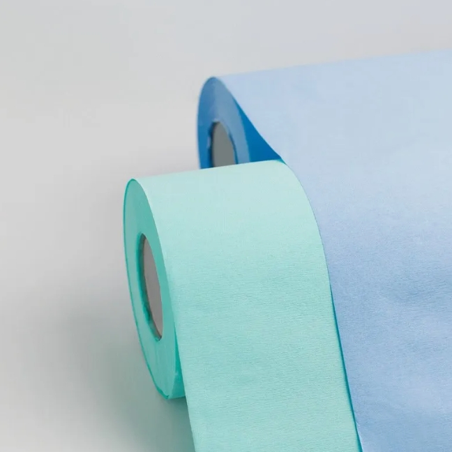 Material de Embalagem Estéril Cirúrgica para Esterilização Papel Crepe
