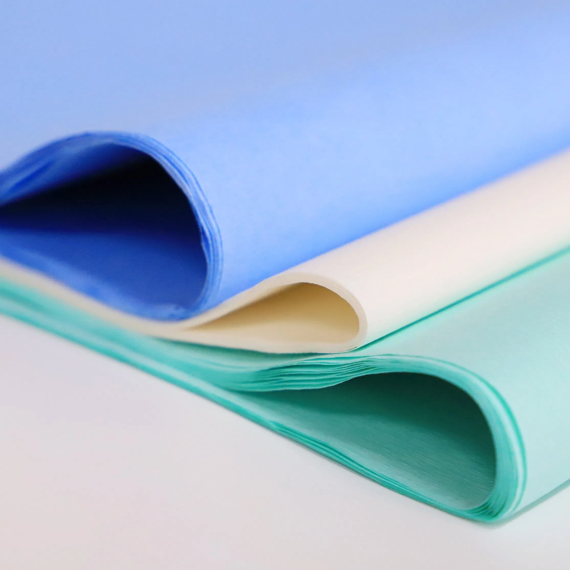 Papel drape estéril descartável à prova d'água / papel crepe para envolvimento