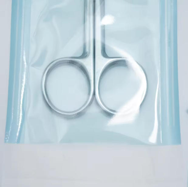 Rolos de Esterilizador Autoclave de Grau Médico - Sacos Autoclaváveis Descartáveis de PVC para Esterilização