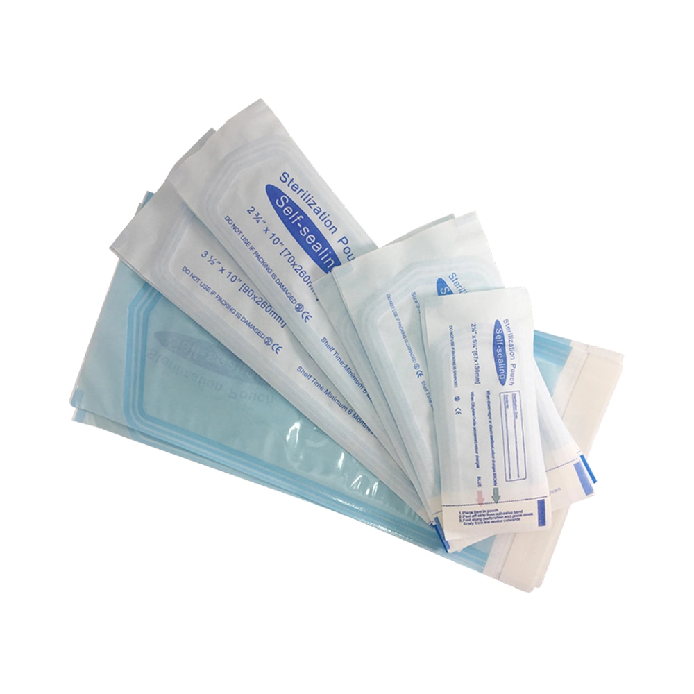 Saco de Autoclave Médico Dental Auto Selante para Esterilização a Vapor Eo