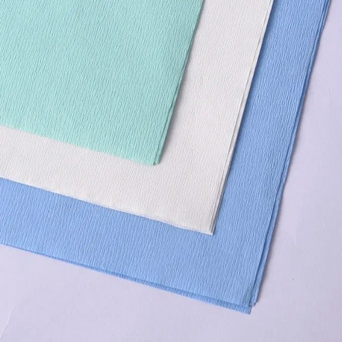 Papel de Envoltório Estéril SJ de Polpa de Madeira para Uso Odontológico e Médico, Camada Única, Envoltórios Descartáveis para Esterilização Cirúrgica