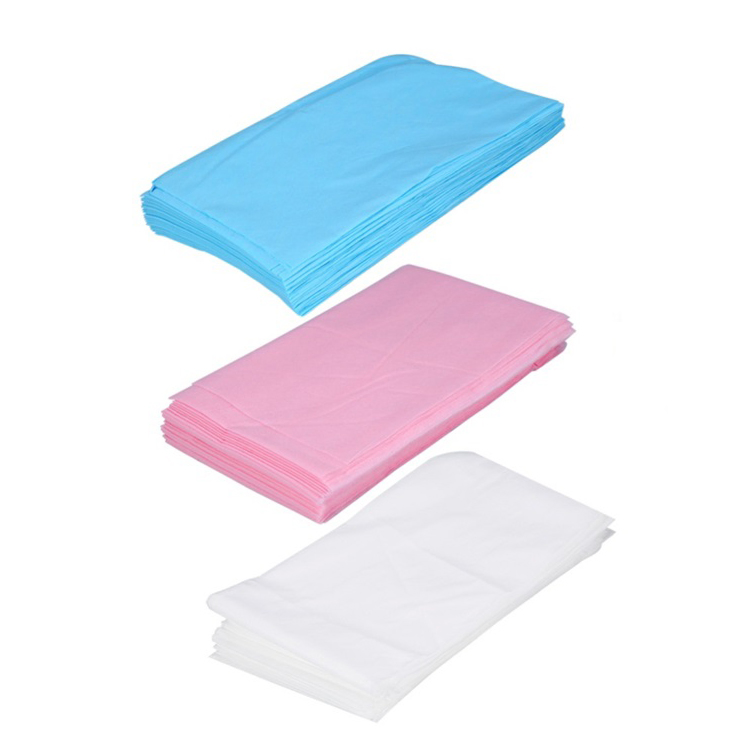 Uso de Cama de Massagem Lençóis Descartáveis de Não Tecido para SPA 72"X32" Lençol Descartável para Mesa