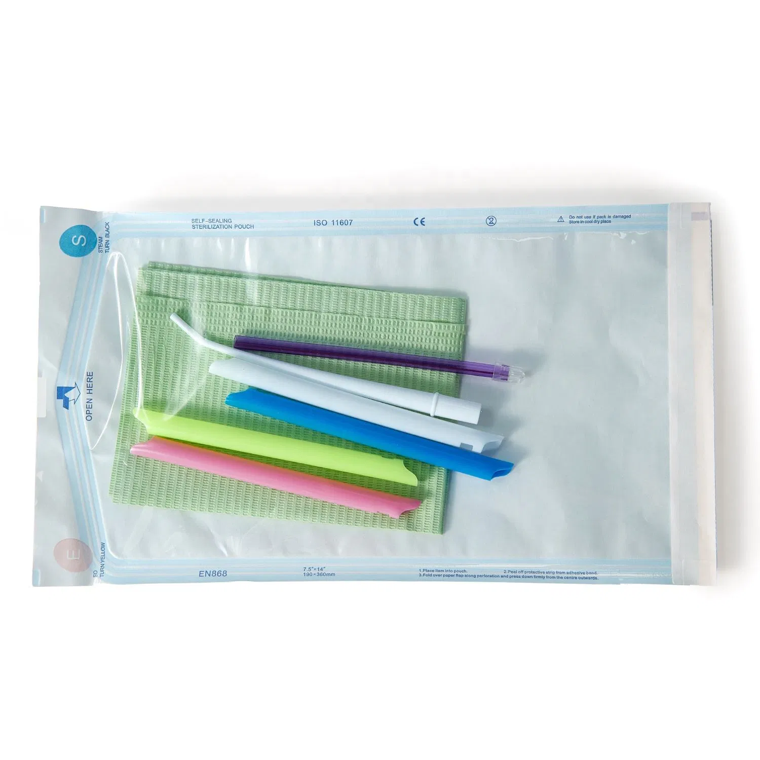 Bolsas de Esterilização Autocolantes da China e Rolos de Esterilização para Autoclave
