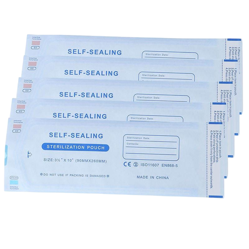 Sacos de Autoclave Sacos de Esterilização para Autoclave Sacos de Esterilização com Selagem Automática