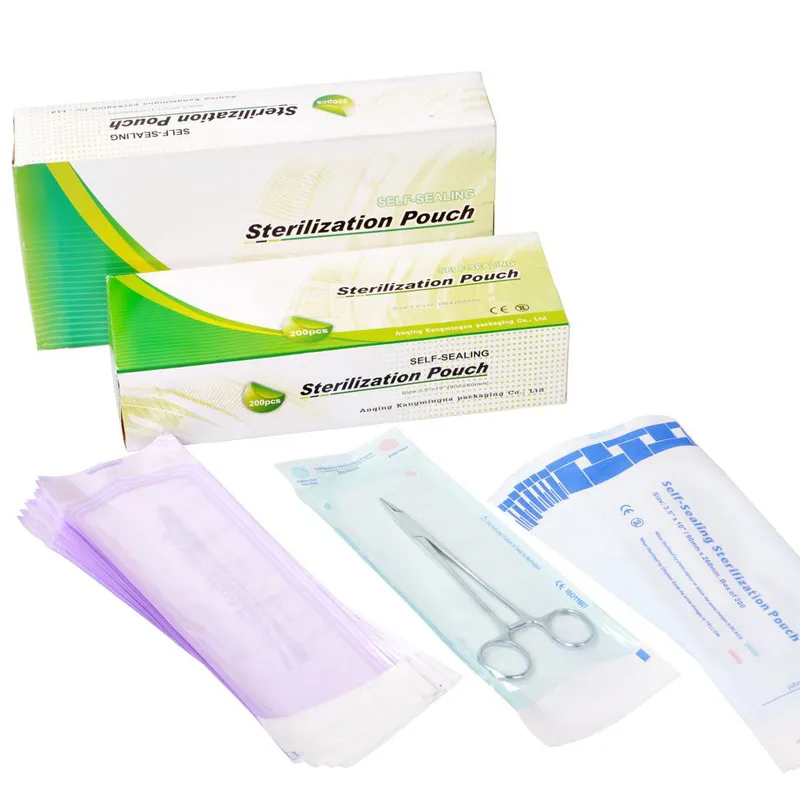 Sacos de Esterilização Descartáveis de Grau Médico para Uso em Autoclave