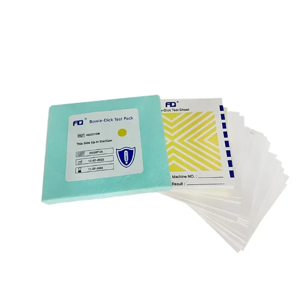Acessório de Autoclave de Consumíveis Médicos Bd Certificado CE 18g Pacote de Teste de Esterilização a Vapor