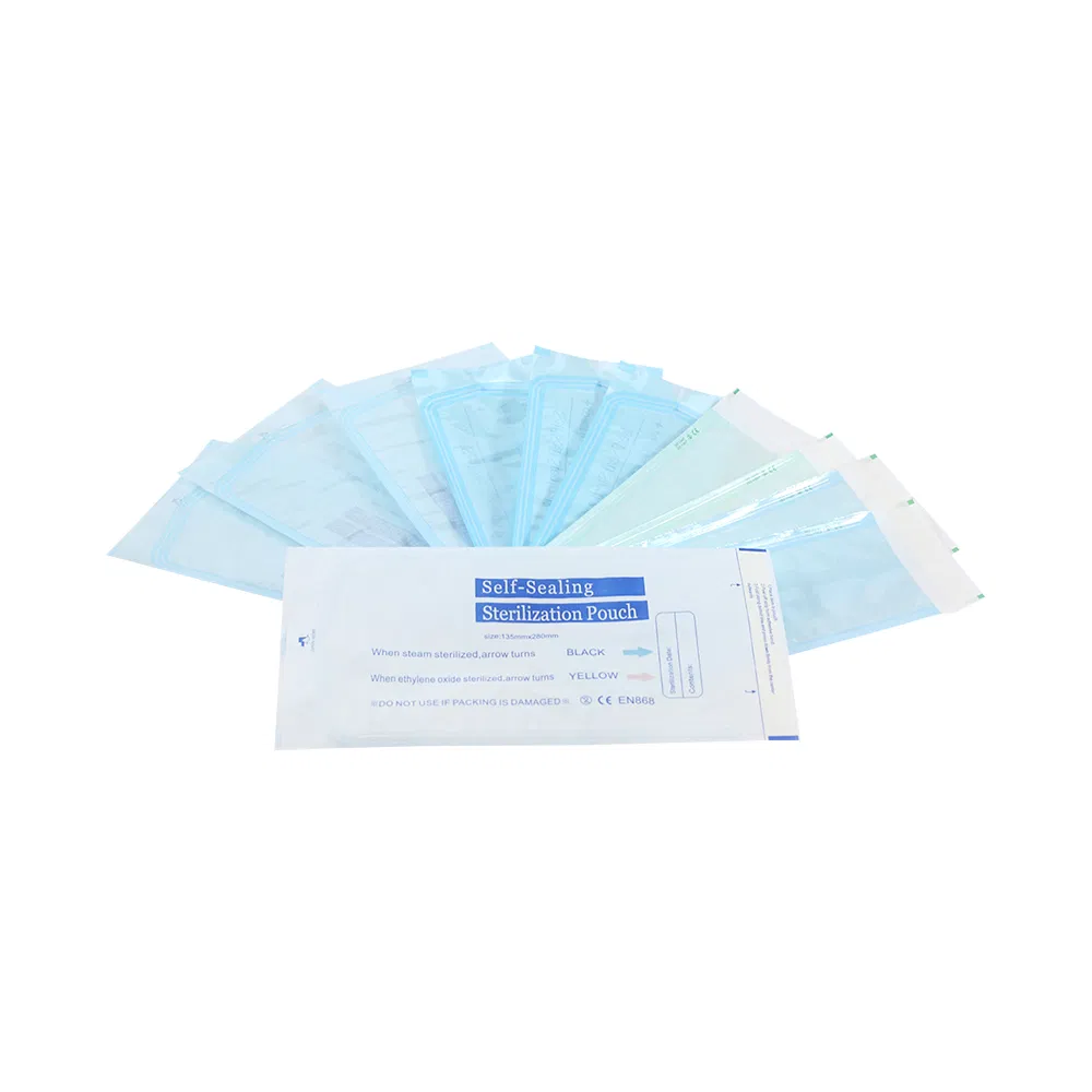 Rolo de Saco de Esterilização a Vapor Premium para Ferramentas Dentárias