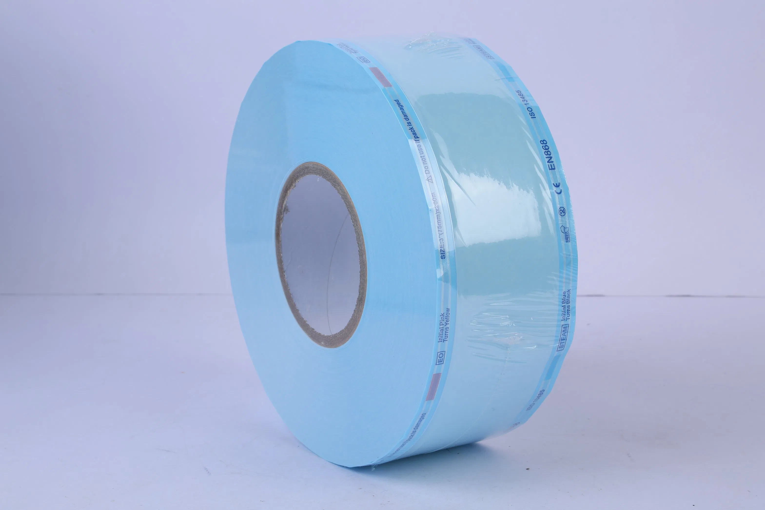 Sacos de Pouch de Esterilização a Vapor com Selagem a Calor / Sacos Esterilizados Descartáveis