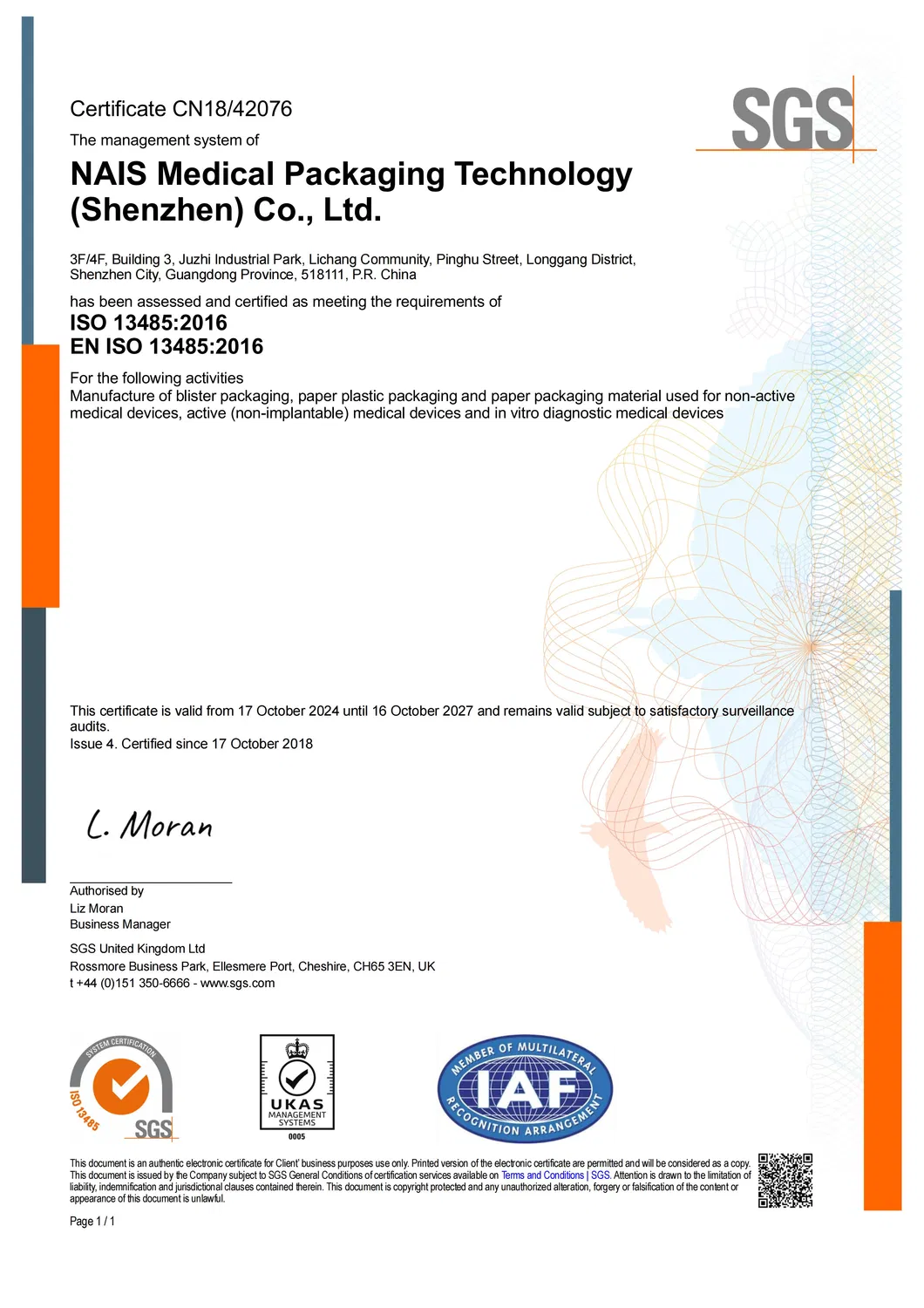 Certificação ISO13485