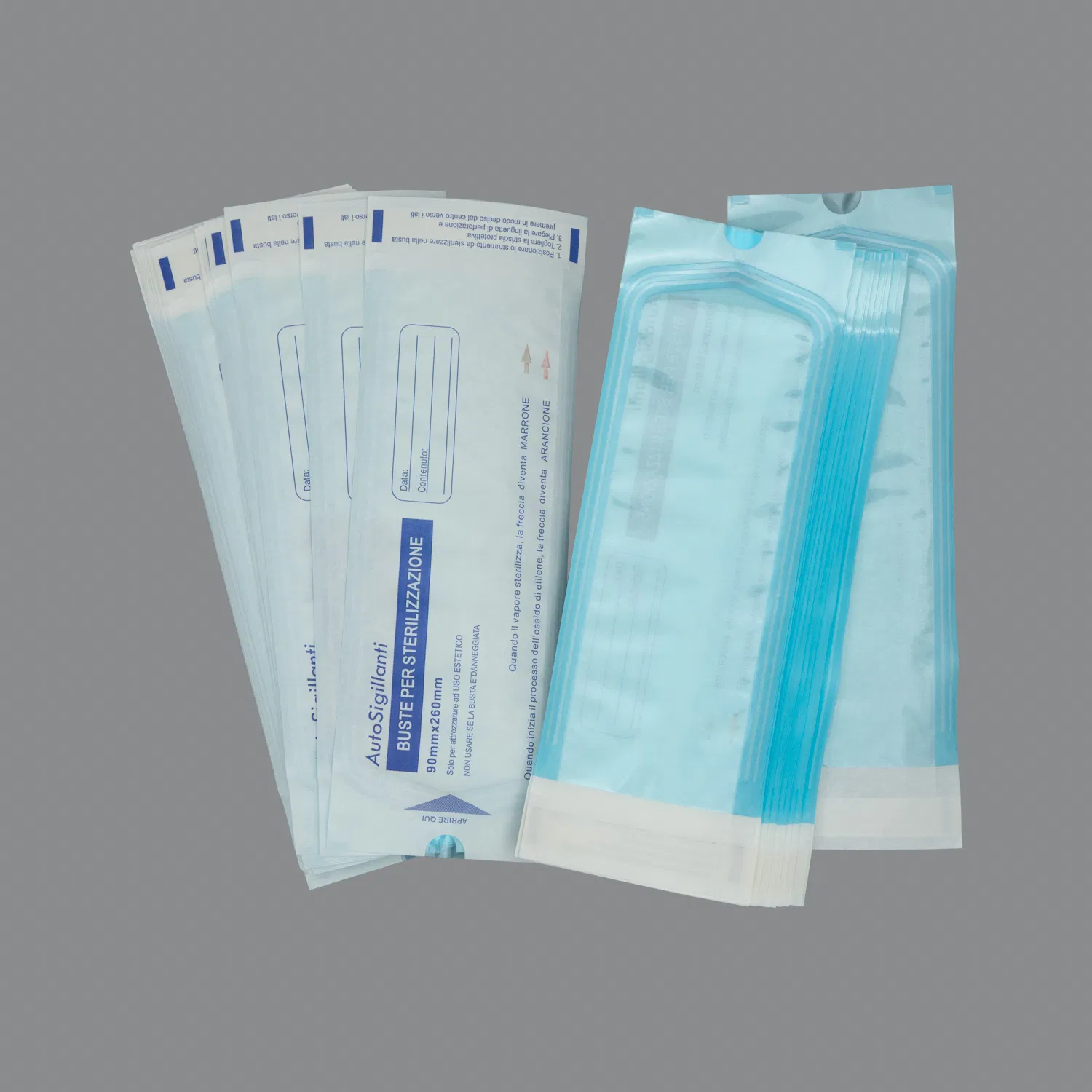 Sacos de Esterilização Autoclaváveis Qualificados