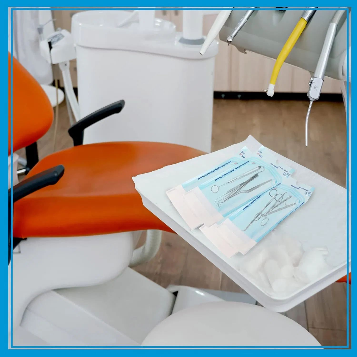 Embalagem Médica para Esterilização em Autoclave Dental