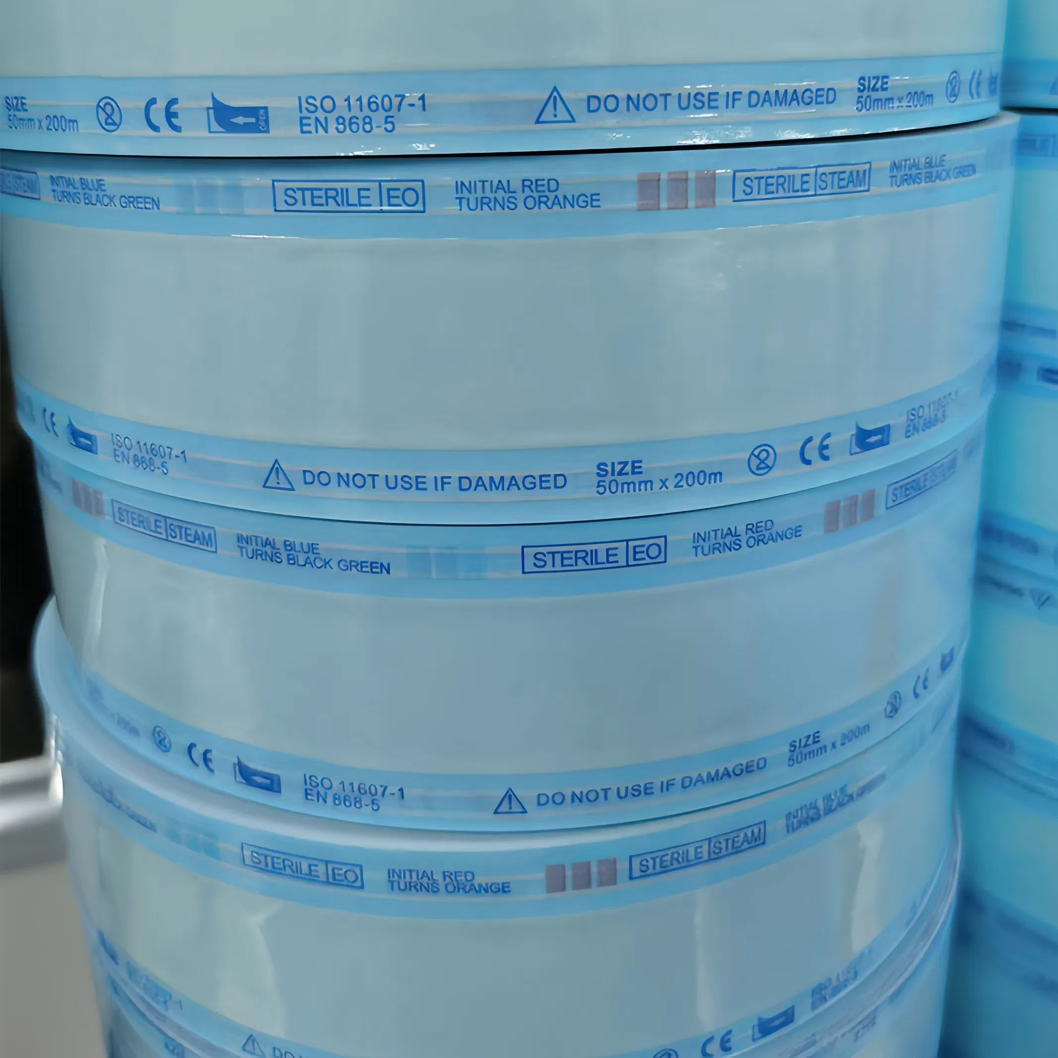 Fabricante de Rolos Planos de Esterilização para Embalagem Médica e Sacos de Esterilização
