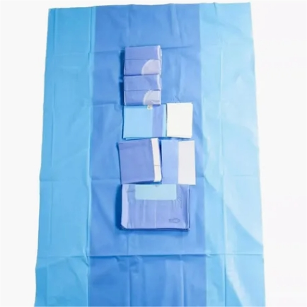 Uso Médico Filme Laminado de PE Descartável SMS/SMMS para Mesa de Equipamentos