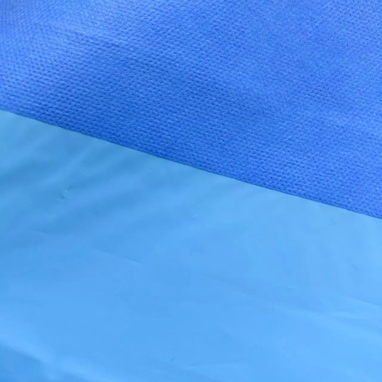 Filme PE laminado não tecido SMS de alta elongação para drapeado