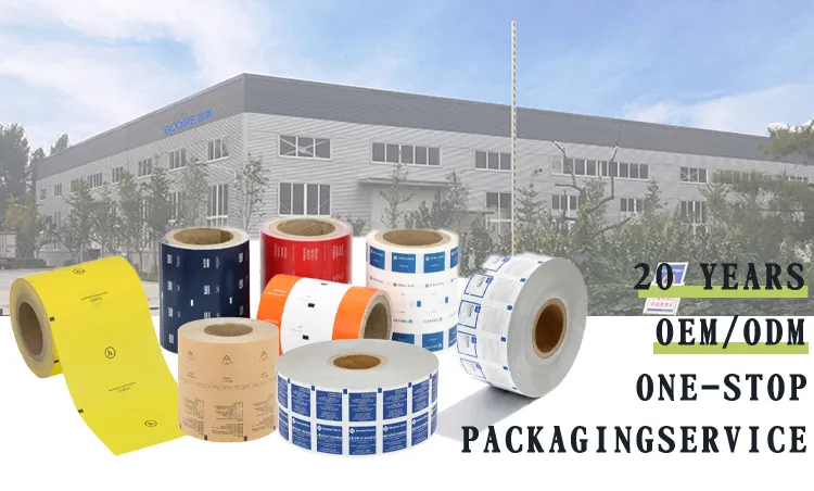 Embalagem de Papel Alumínio