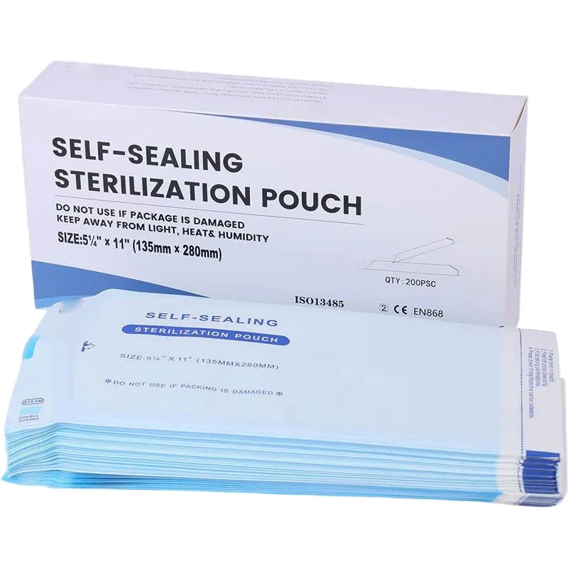Sacos de Autoclave Sacos de Esterilização para Autoclave Sacos de Esterilização com Selagem Automática
