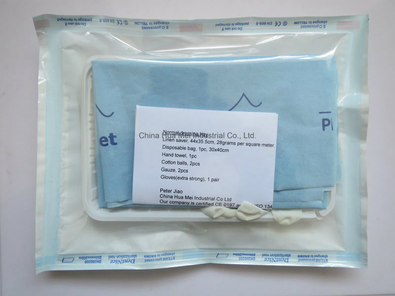 Kit de Sutura Descartável Personalizado OEM Embalagem Médica Esterilização