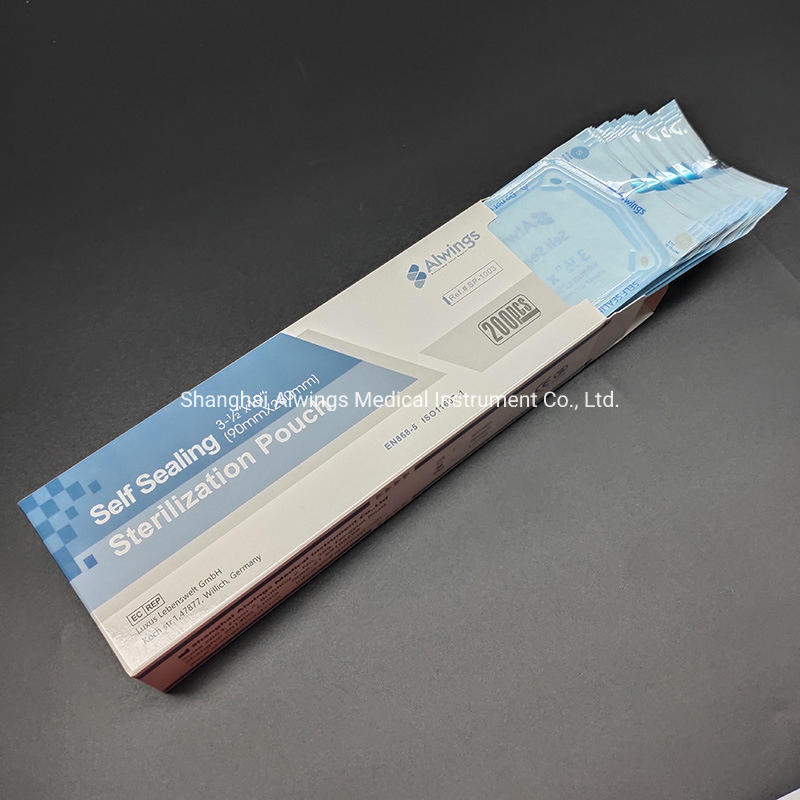 Sacos de Esterilização Auto Selantes Awlings para Esterilização de Ferramentas Dentais
