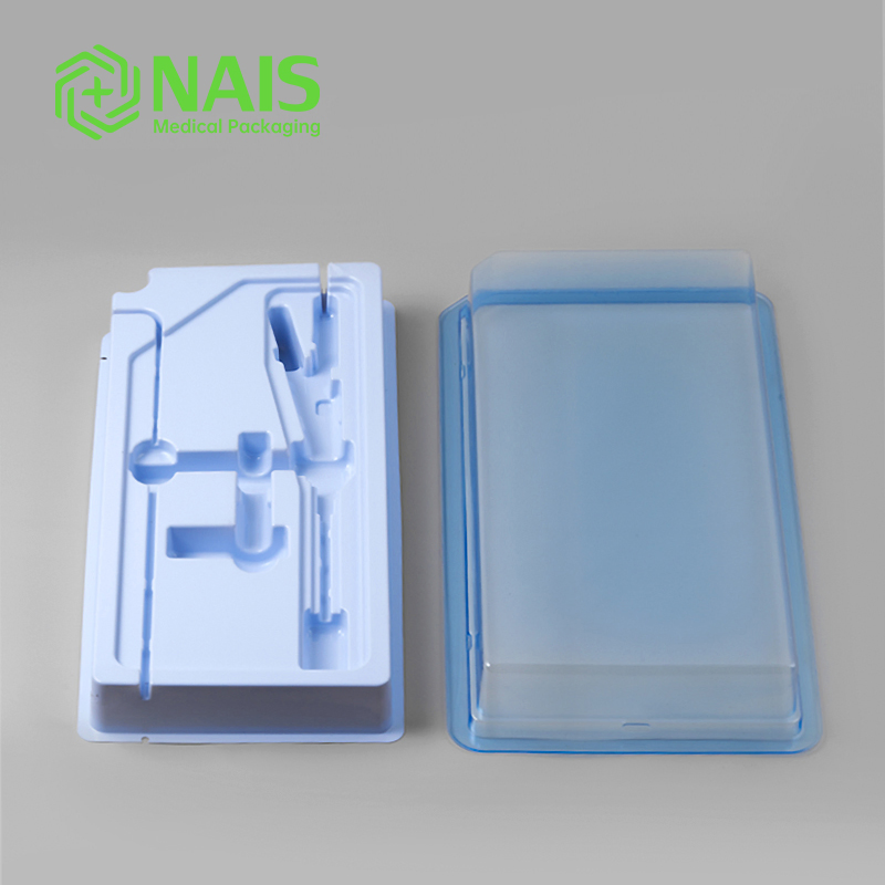Embalagem de bolhas médicas para armazenamento seguro de instrumentos