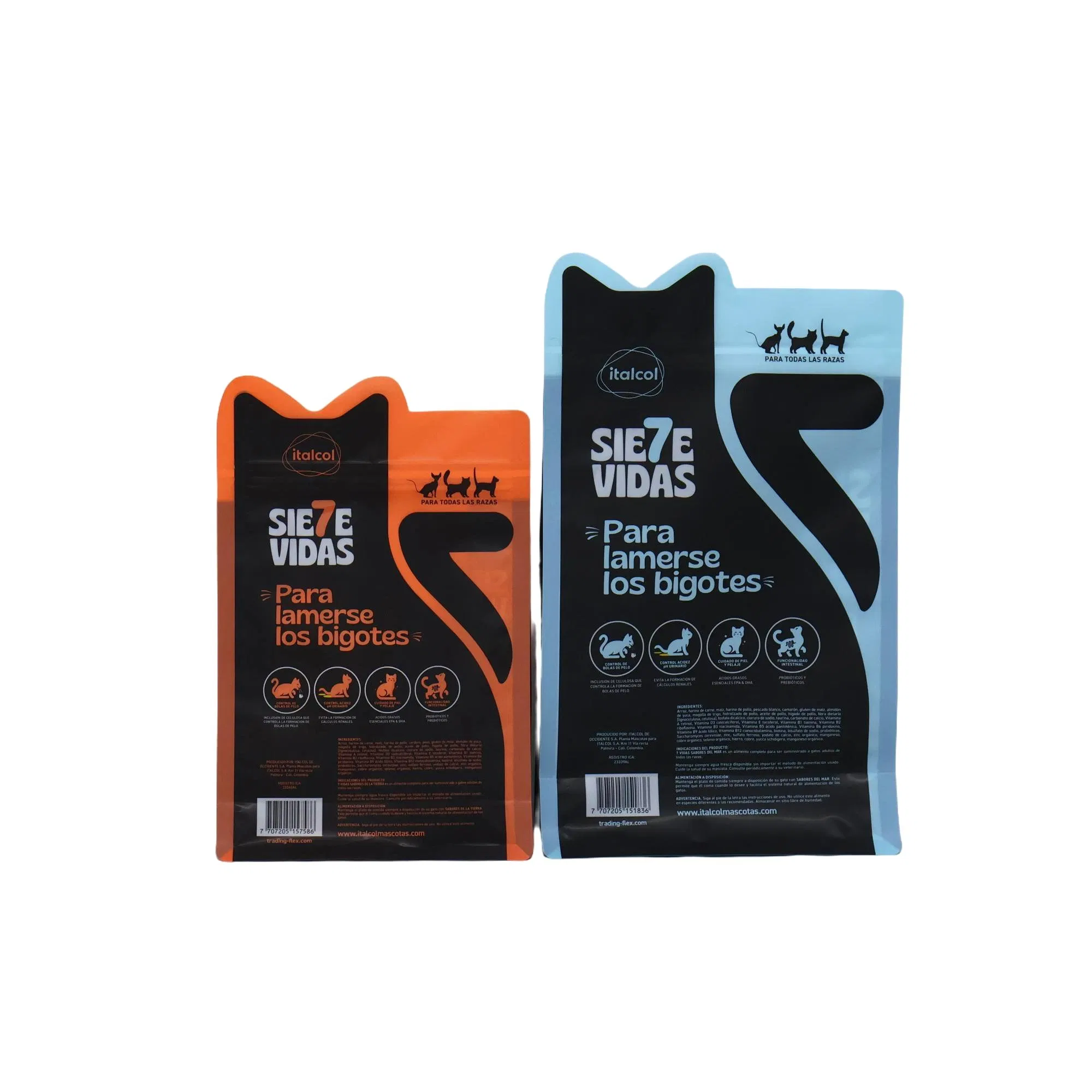 Saco de fundo plano com fecho resselável impresso sob medida, embalagem de saco tipo doypack, grau alimentício, alta barreira, embalagem tipo ziplock, embalagem em pé, à prova de umidade, embalagem para manter os alimentos frescos