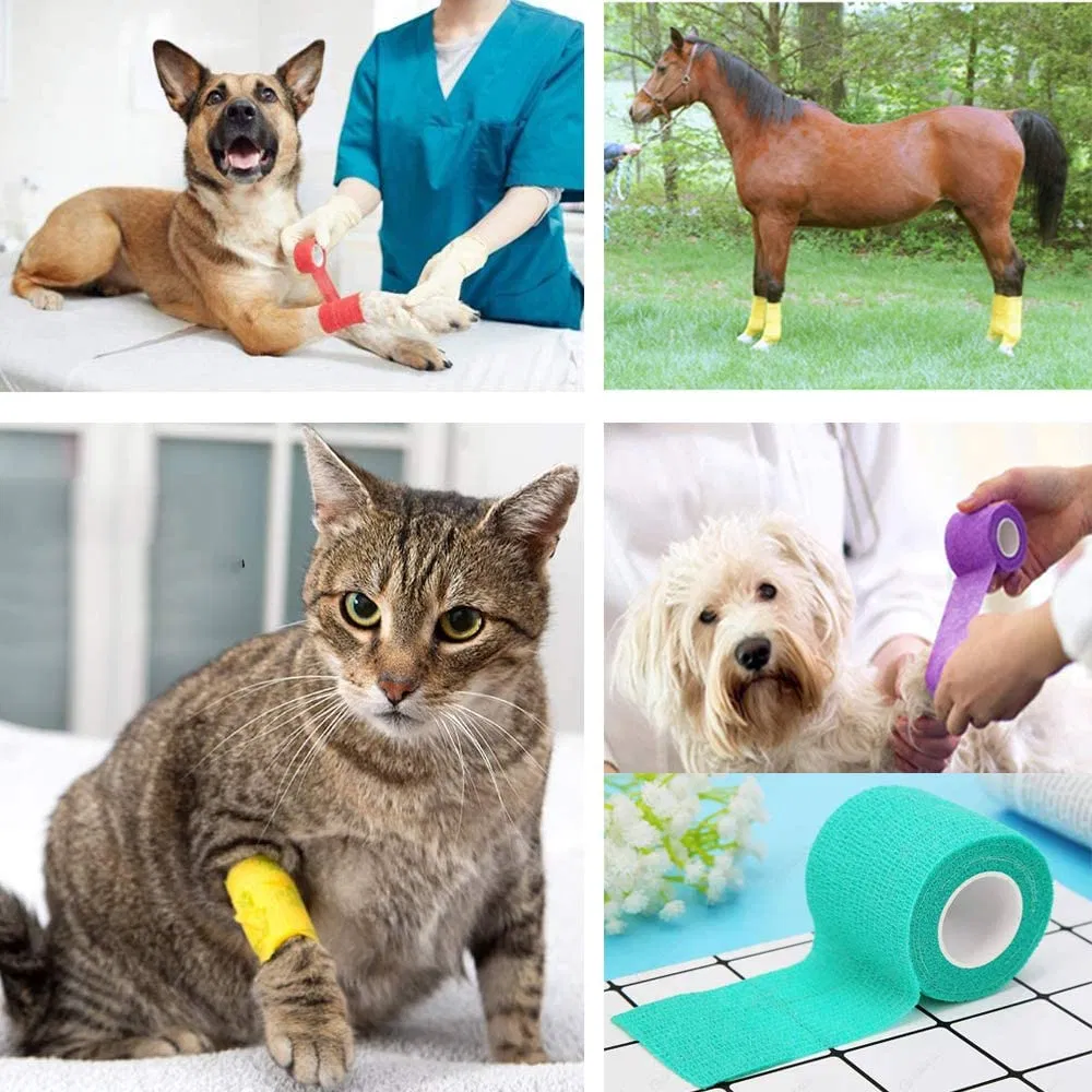 12-Pack Faixas Autoadesivas para Animais de Estimação e Atletas