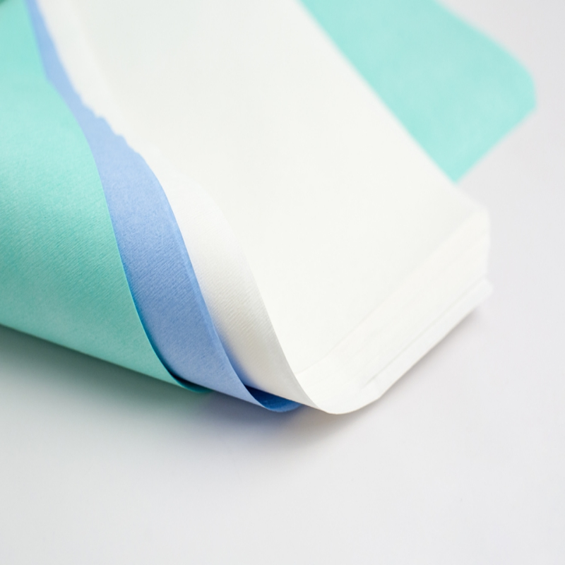 Material de Embalagem Médica Papel de Envoltório Crepe para Esterilização Médica