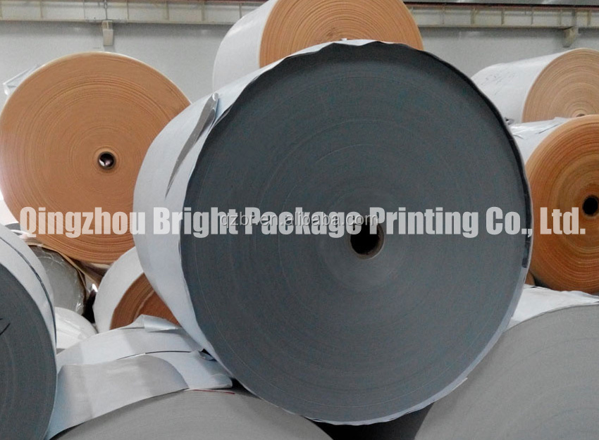 Embalagem de Almofadas de Preparação de Álcool Impressas em Papel de Alumínio Laminado em Rolo Jumbo