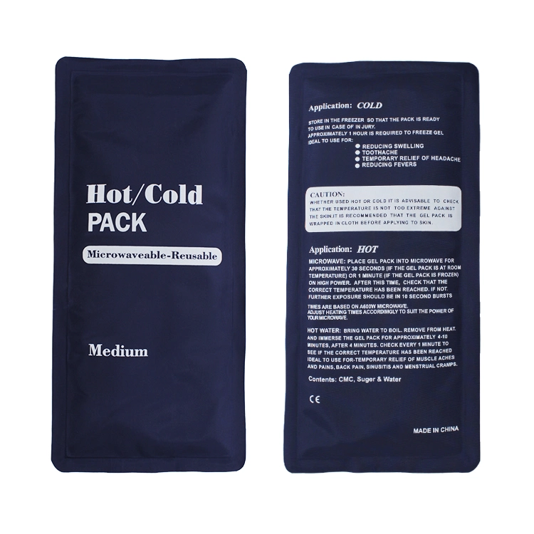 250g Almofada Terapêutica Média Pacote Quente Frio Pacote Quente Fábrica da China Envoltório Frio