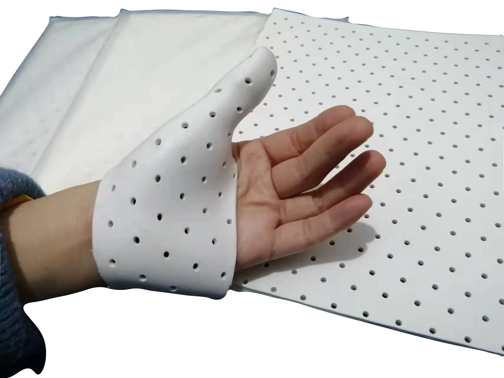 Folhas de plástico moldável para talas ortopédicas