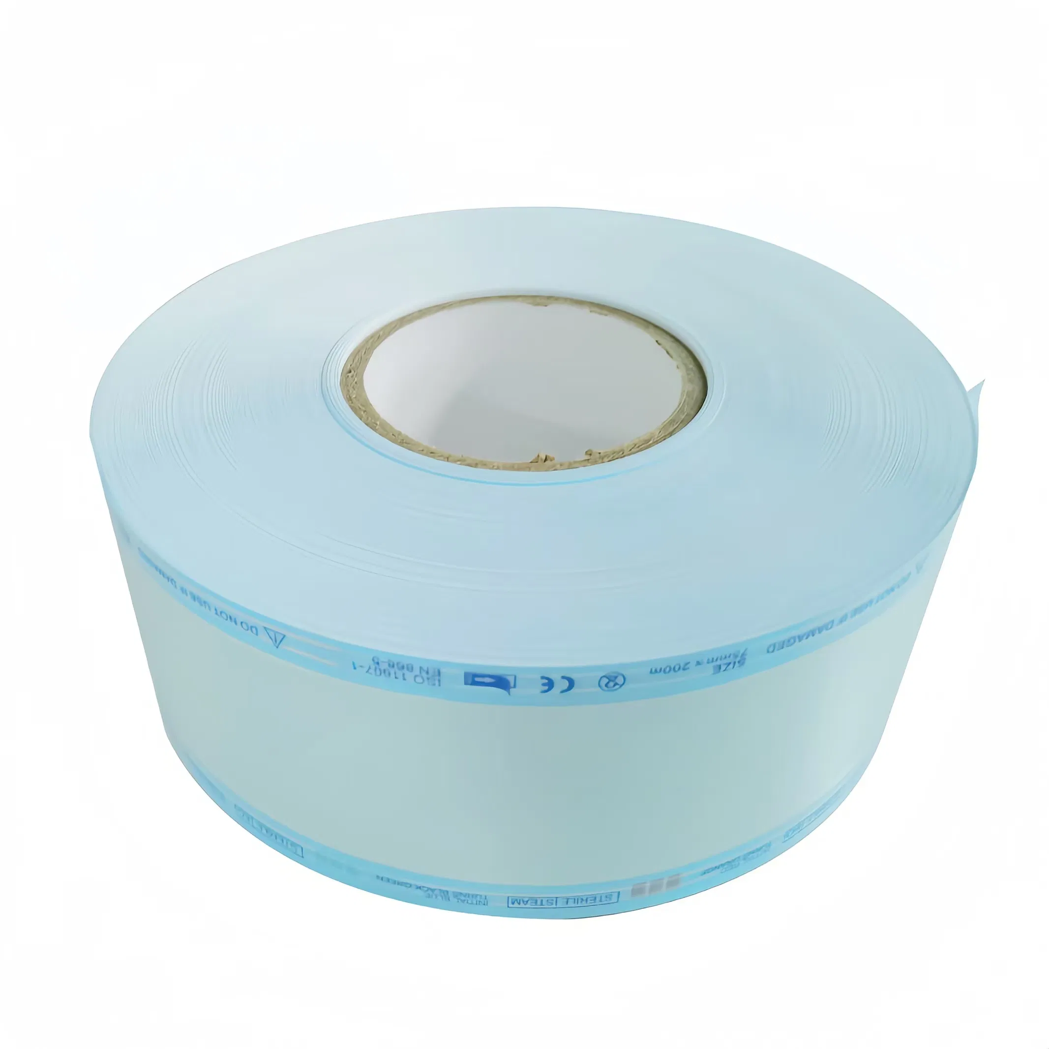 Papel Médico + Filme Azul Autoclave Esterilização Selagem a Calor Bolsa Rolos