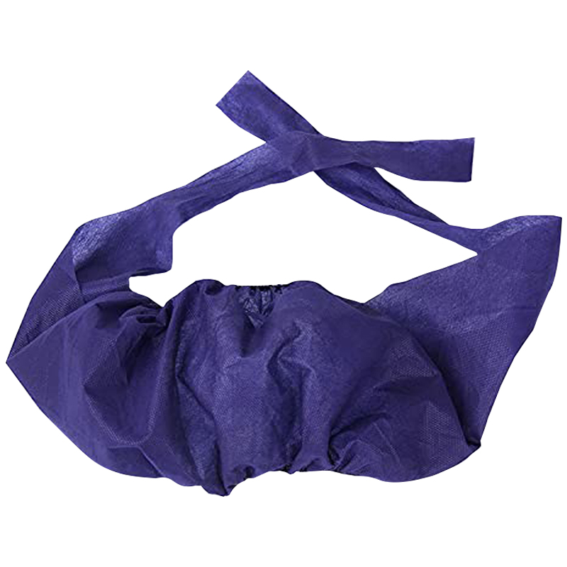 Preto e Azul PP Não Tecido Vestuário de Modéstia para Massagem em Salão Descartável Envolvimento de Corpo para SPA