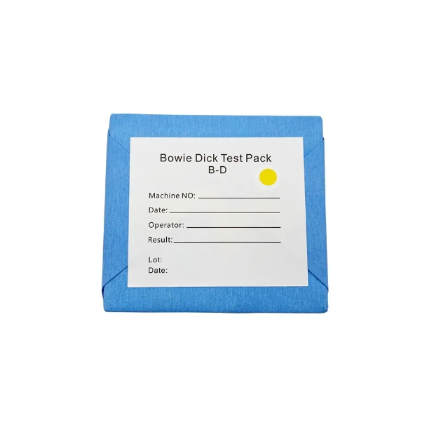 Acessório de Autoclave de Consumíveis Médicos Bd Certificado CE 18g Pacote de Teste de Esterilização a Vapor
