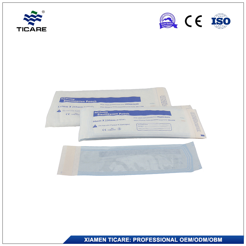Hospital Médico 3.5X9 Saco de Esterilização Auto Selante Falt