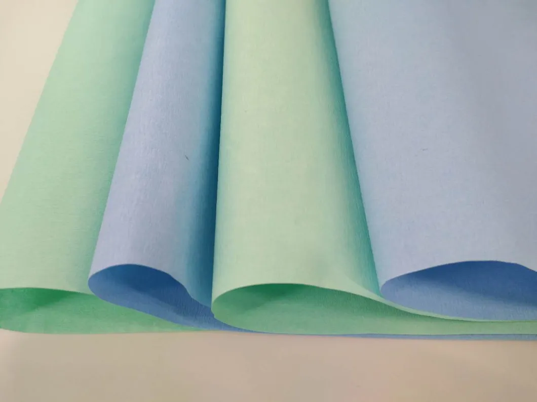 Drapo cirúrgico descartável papel crepe