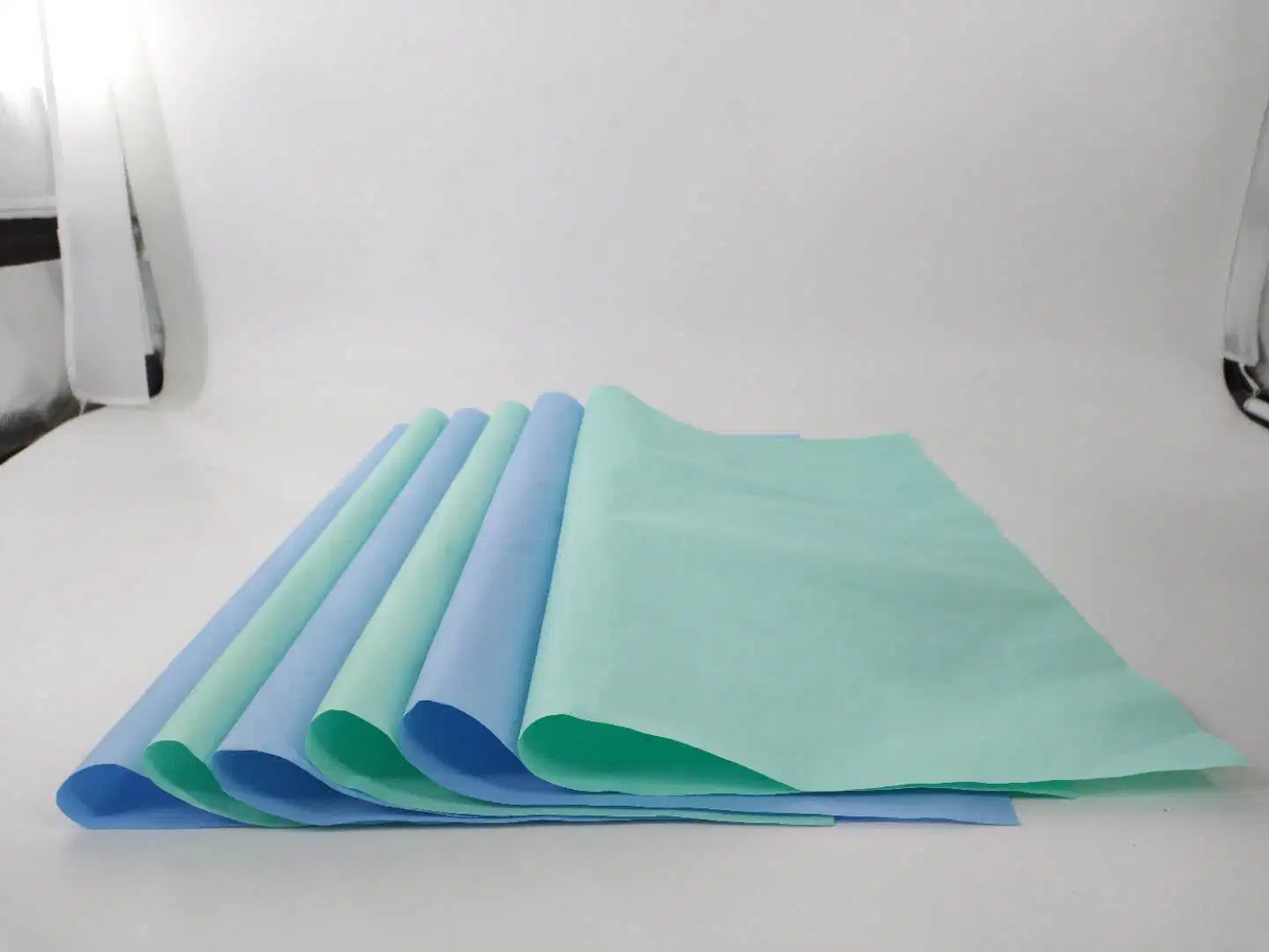 Papel encerado impresso personalizado, folha descartável para hambúrguer, papel branco à prova de gordura