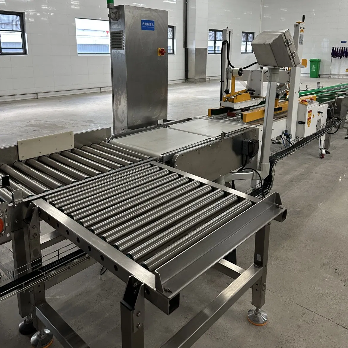 Sistema de Pesagem Automático Totalmente Automático Balança Industrial para Caixas
