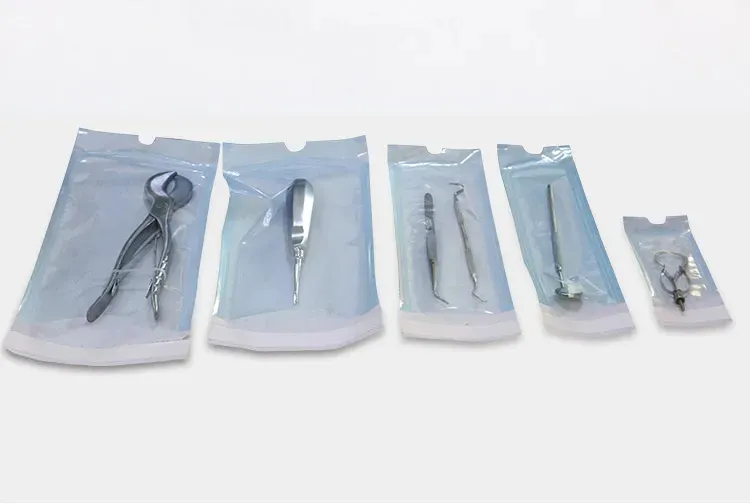 Saco de Esterilização de Unhas Saco Autoadesivo para Desinfecção Cirúrgica Embalagem