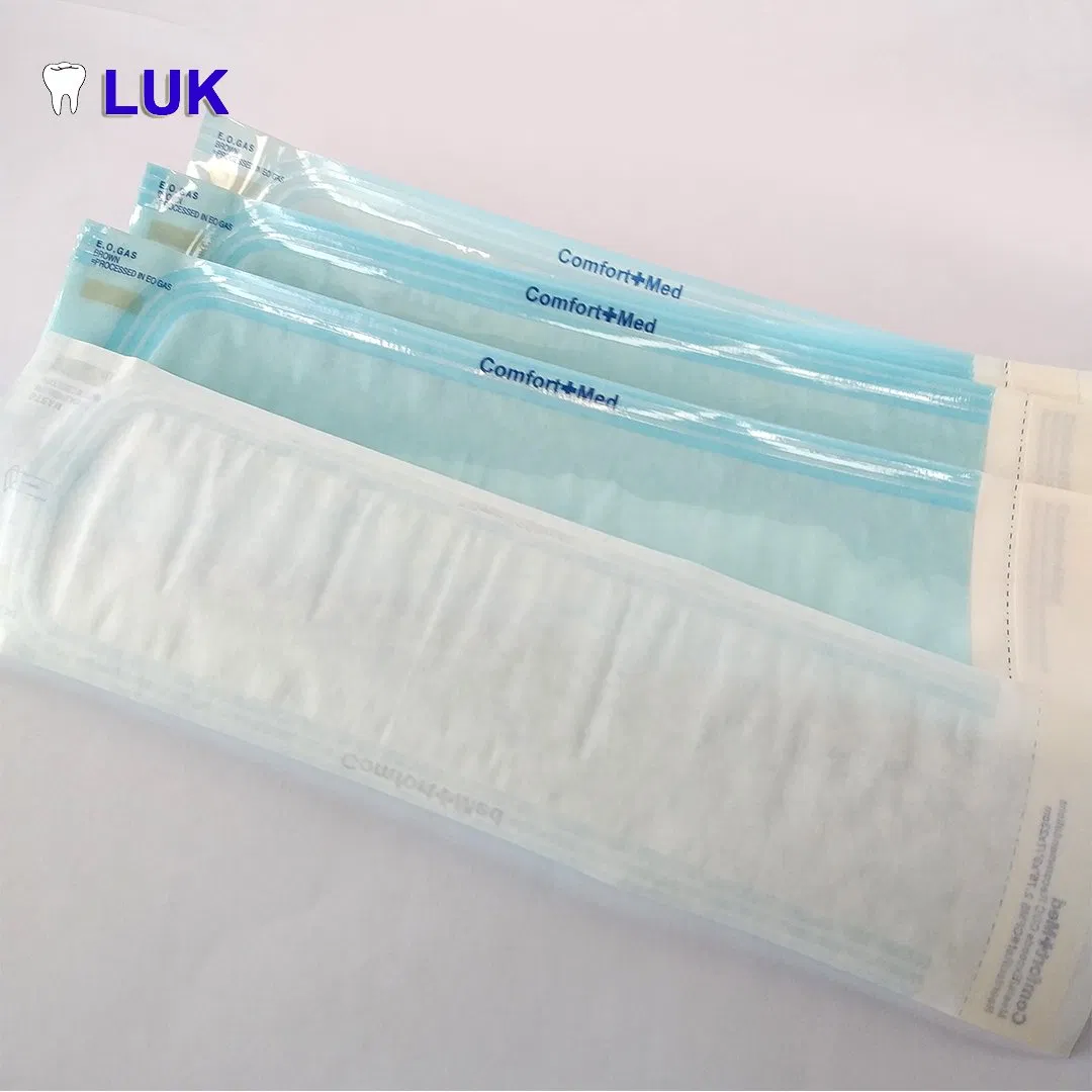 Venda Quente Saco de Esterilização Dental Descartável Auto Selante 70X230mm