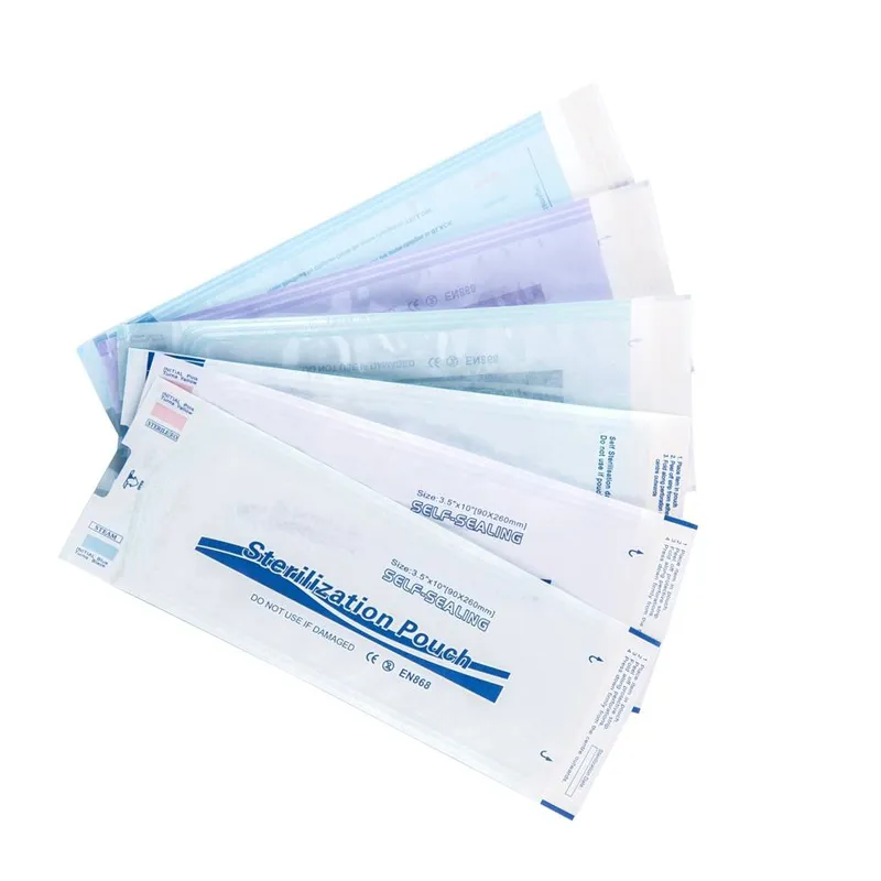 Sacos de Esterilização Descartáveis de Grau Médico para Uso em Autoclave