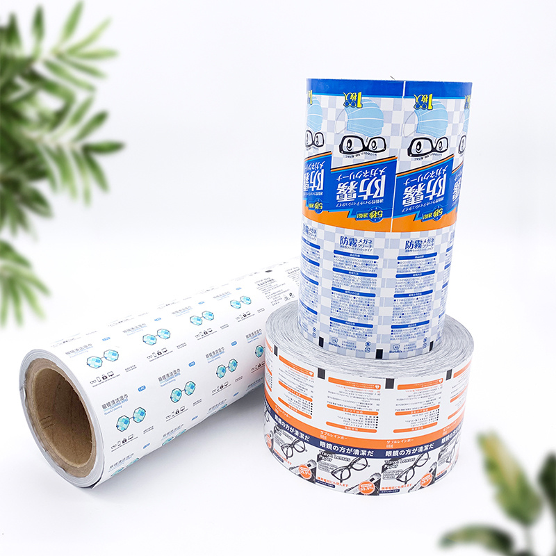 China Fabricou Grau Médico Estéril Selado Papel Alumínio em Favo de Mel / Swab de Iodo / Toalhetes Úmidos / Removedor de Unhas / Embalagem / Papel de Embalagem
