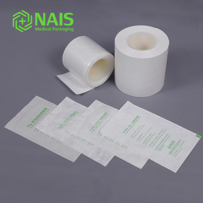 Sacos Médicos de Esterilização Premium com Papel Rolado Tyvek