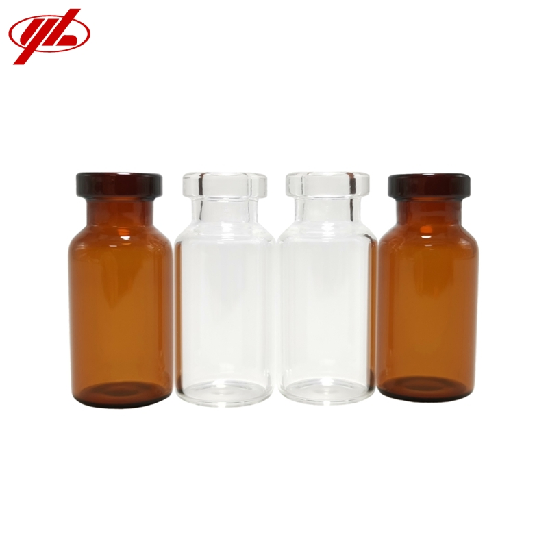 2r 6r 10r 20r 30r Frasco de Vidro Borosilicato Neutro Tipo I Pré-Lavado Pré-Esterilizado