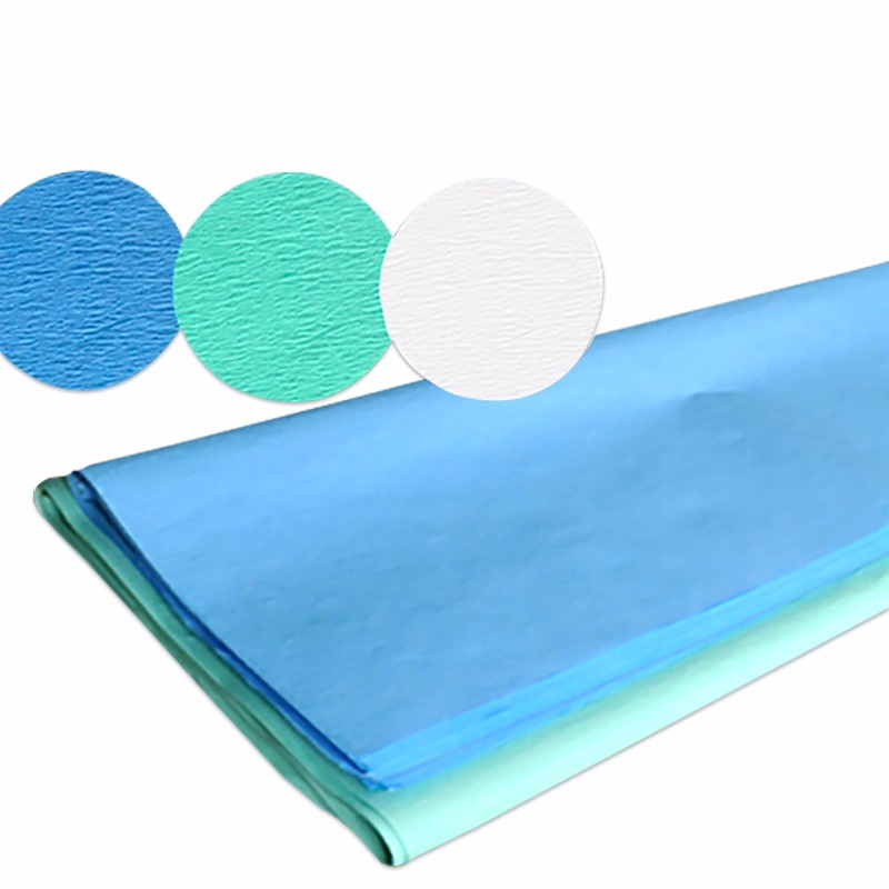 Embalagem descartável consumível papel crepom