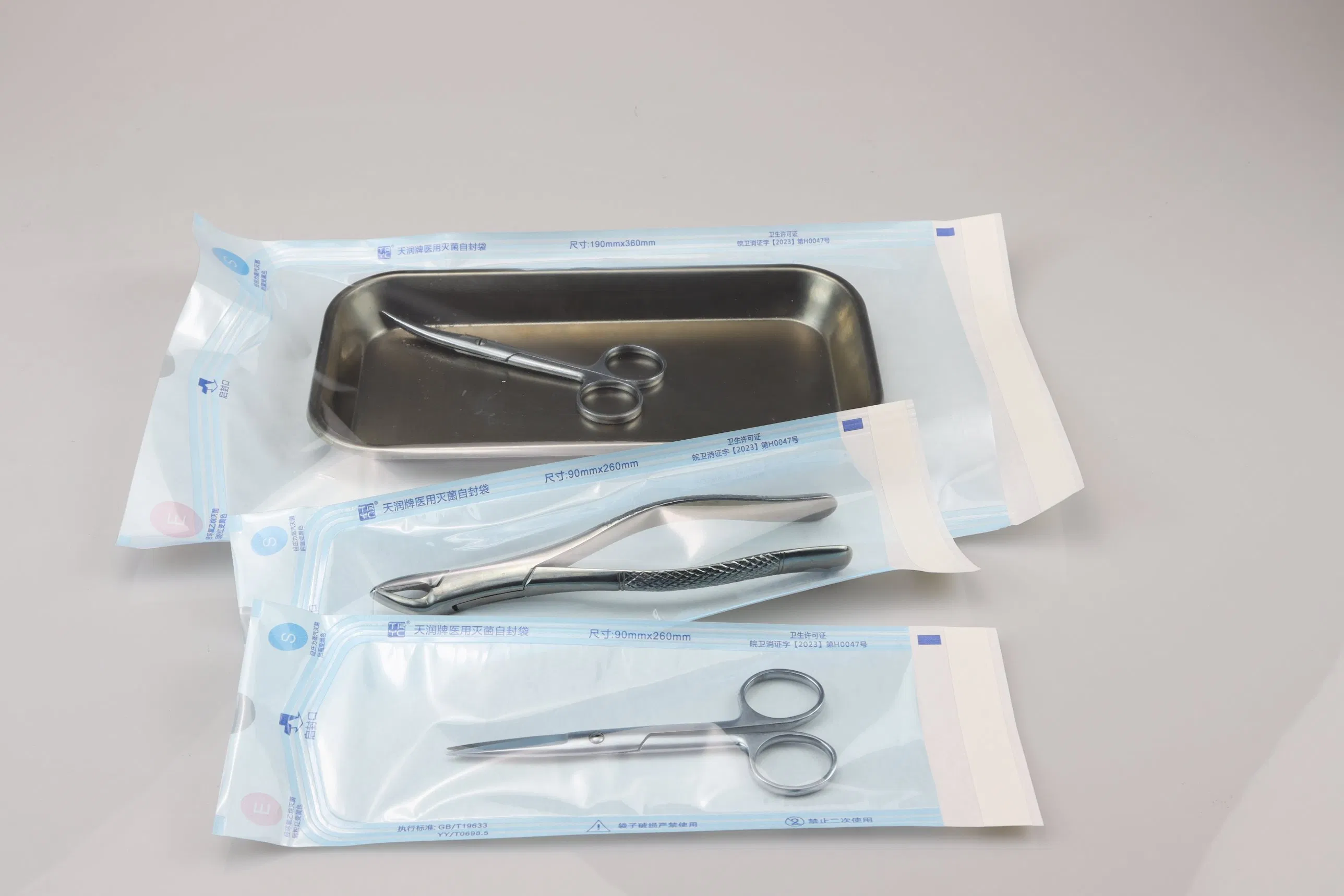 Venda de Bolsas de Esterilização Autoadesivas Bolsa de Esterilização com Selagem a Calor Bolsa Selada