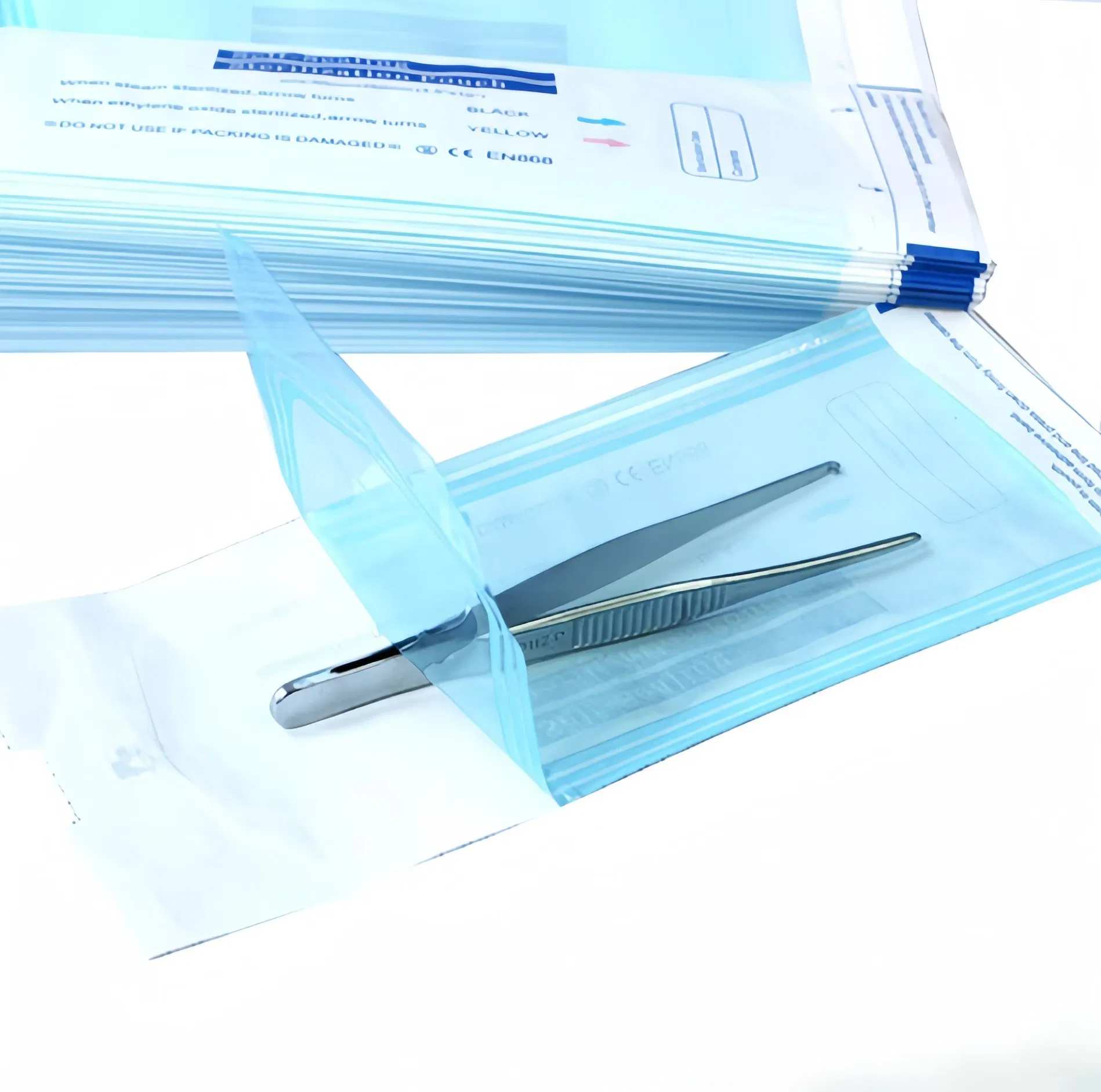 Pouch de Esterilização Plana Auto Selante de Alta Qualidade para Uso Médico
