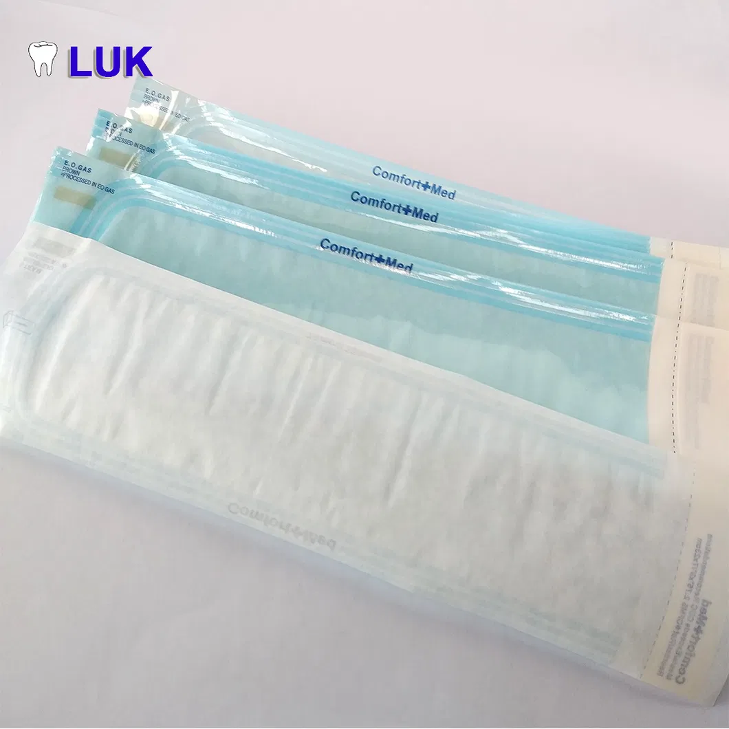 Venda Quente Saco de Esterilização Dental Descartável Auto Selante 70X230mm